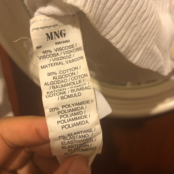 Striped Black & White Cardigan - Picture 3 of 3